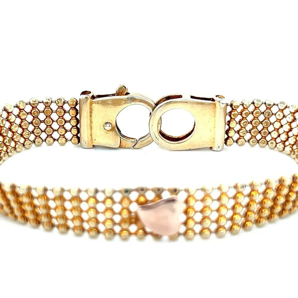 Beaded Heart‎ Bracelet